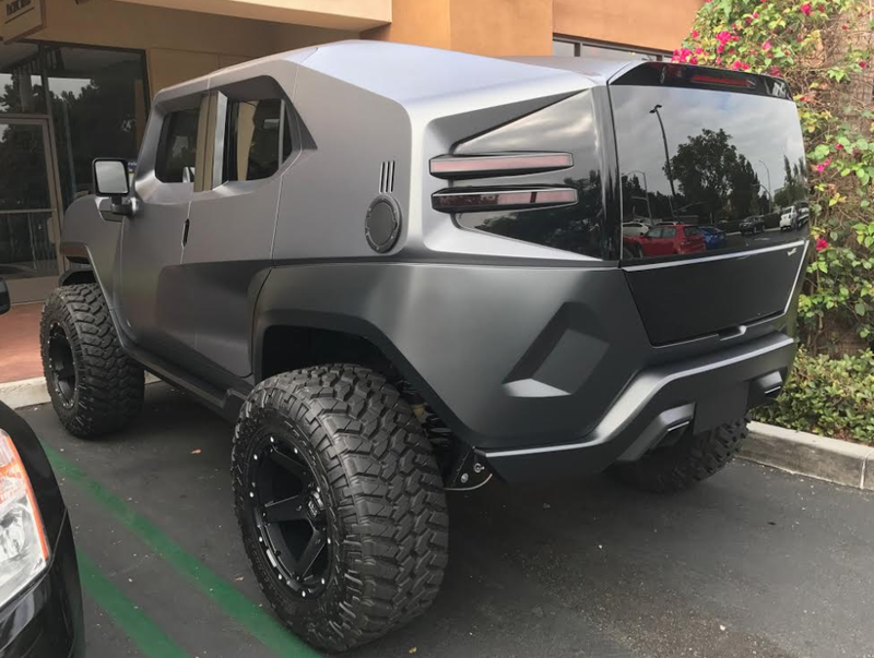 Illustration for article titled Here's Some Leaked Pics Of Rezvani's New 'Tactical Urban Weapon' SUV (UPDATED)
